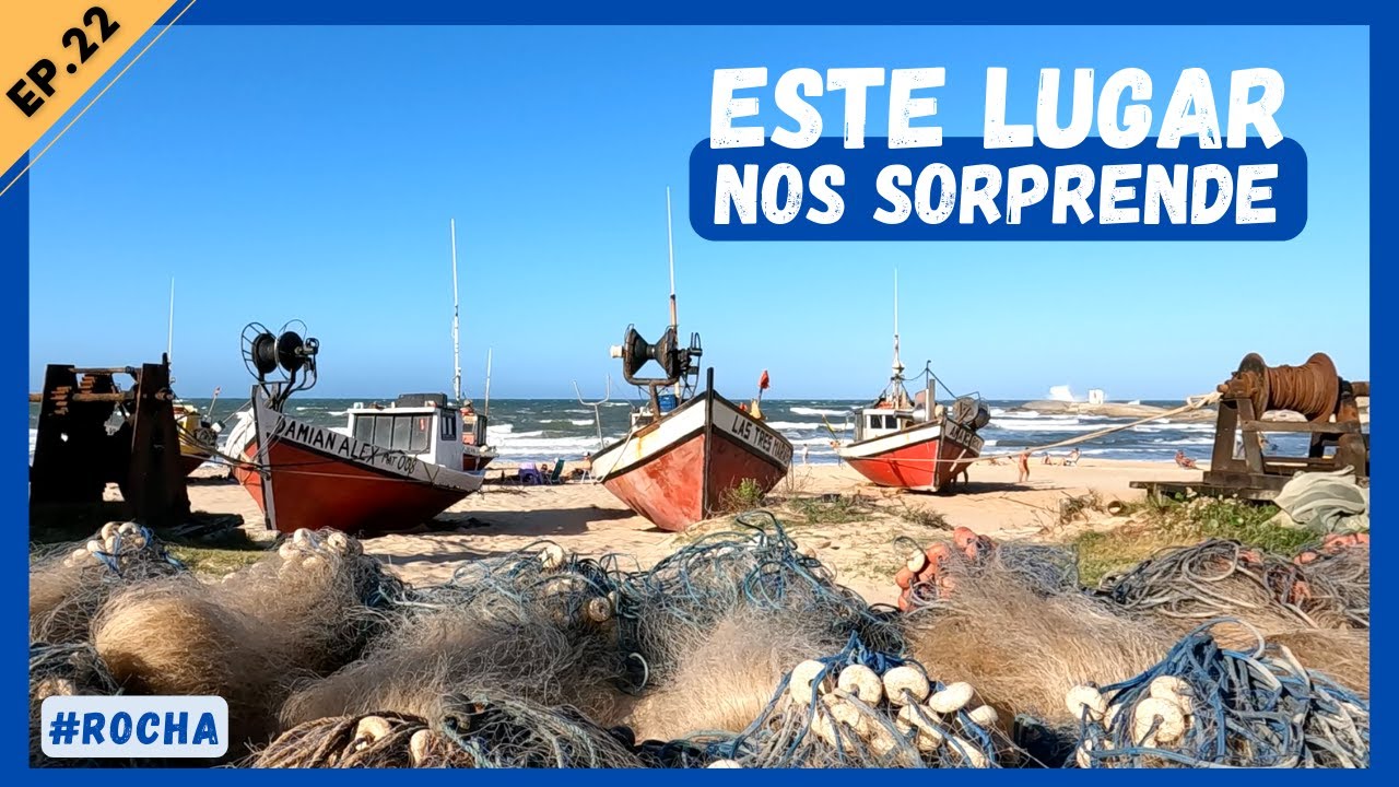 PUNTA del DIABLO 🐟  El PUEBLO de pescadores MÁS BONITO de URUGUAY!! 🧡 EP.22 #rocha