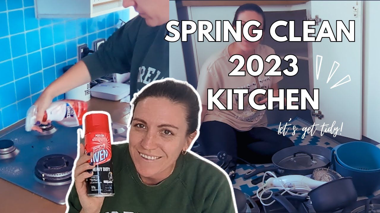 SPRING CLEAN 2023: KITCHEN | Steph Pase Challenge | Clean With Me - YouTube
