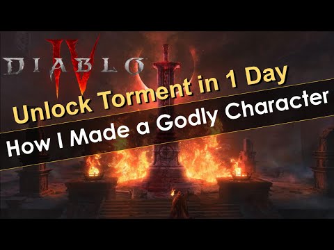 How I made a Godly Character in 1 Day in Diablo 4