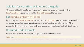 How to Prevent Unknown Categories in OneHotEncoder within ColumnTransformer