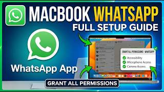 How to Install WhatsApp App on MacBook (2026)