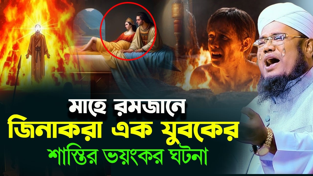 মাহে রমজানে ! জিনা করা এক যুবকের শাস্তির করুন ঘটনা । ক্বারী রুহুল আমিন সিদ্দিকী নতুন ওয়াজ । new waz