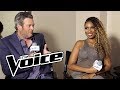 Blake Shelton & Jennifer Hudson Trash Talk Adam Levine + Talks Coaching Talent On The Voice & More!