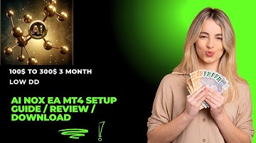 AI NOX EA  MT4 -  SETUP GUIDE /REVIEW / DOWNLOAD