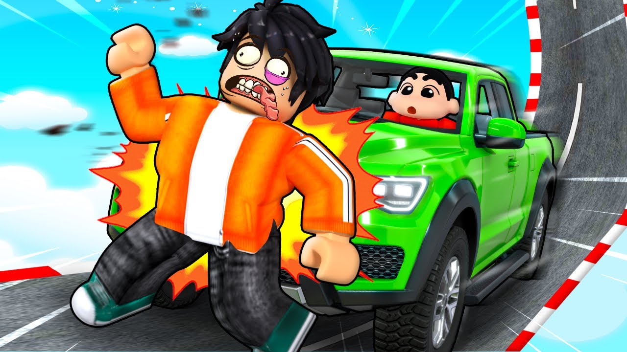 100 CARS MEGA RAMP vs PLAYERS in Roblox