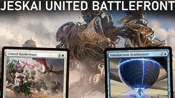 UNITE THE SIMULACRUMS! Modern Jeskai United Battlefront Artifact Control. MTG
