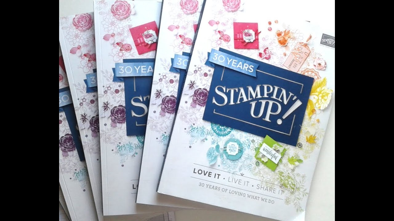 stampin up demonstrator requirements 2018 My Catalogue Favourites...So Far!