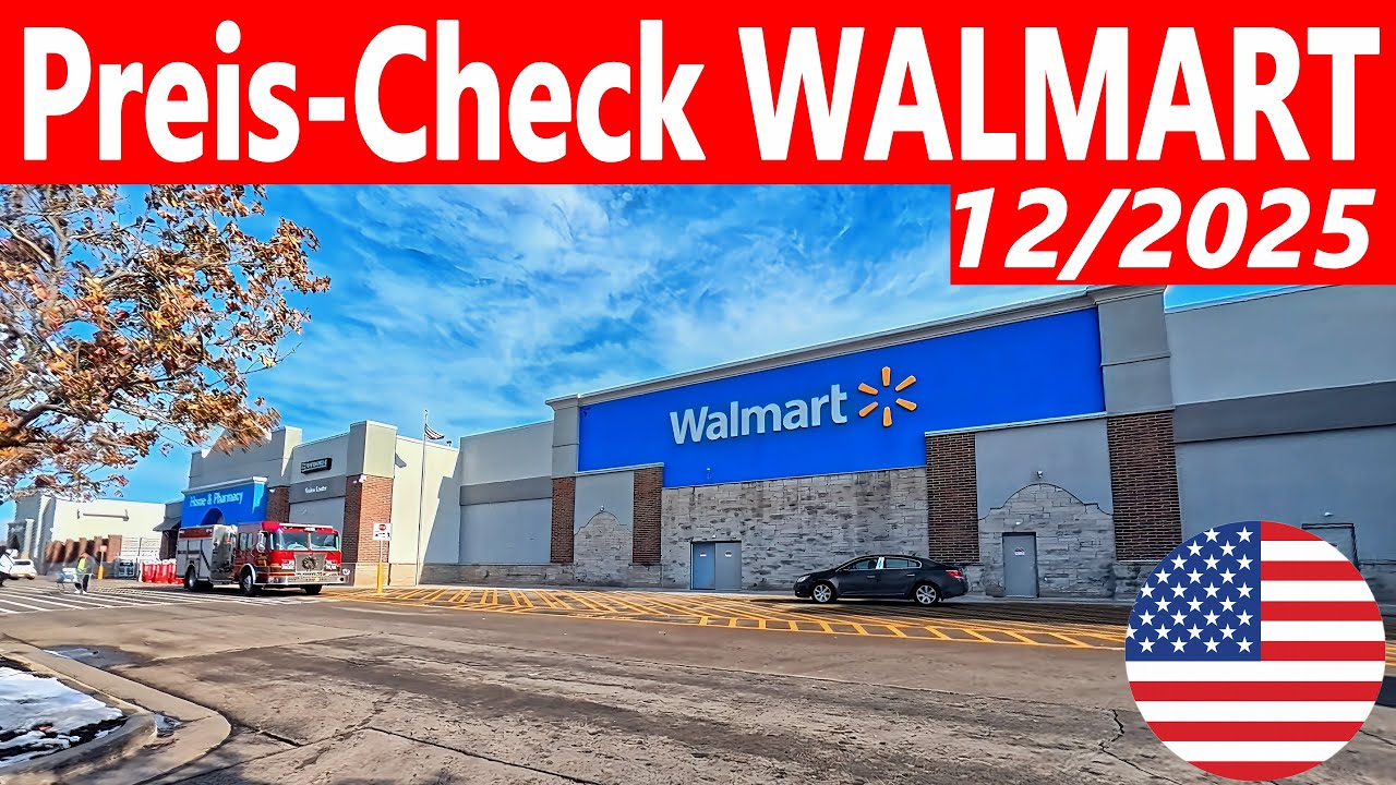 Walmart USA – Kleine Shopping-Tour mit aktuellen Preisen zum Jahreswechsel 2025/2026