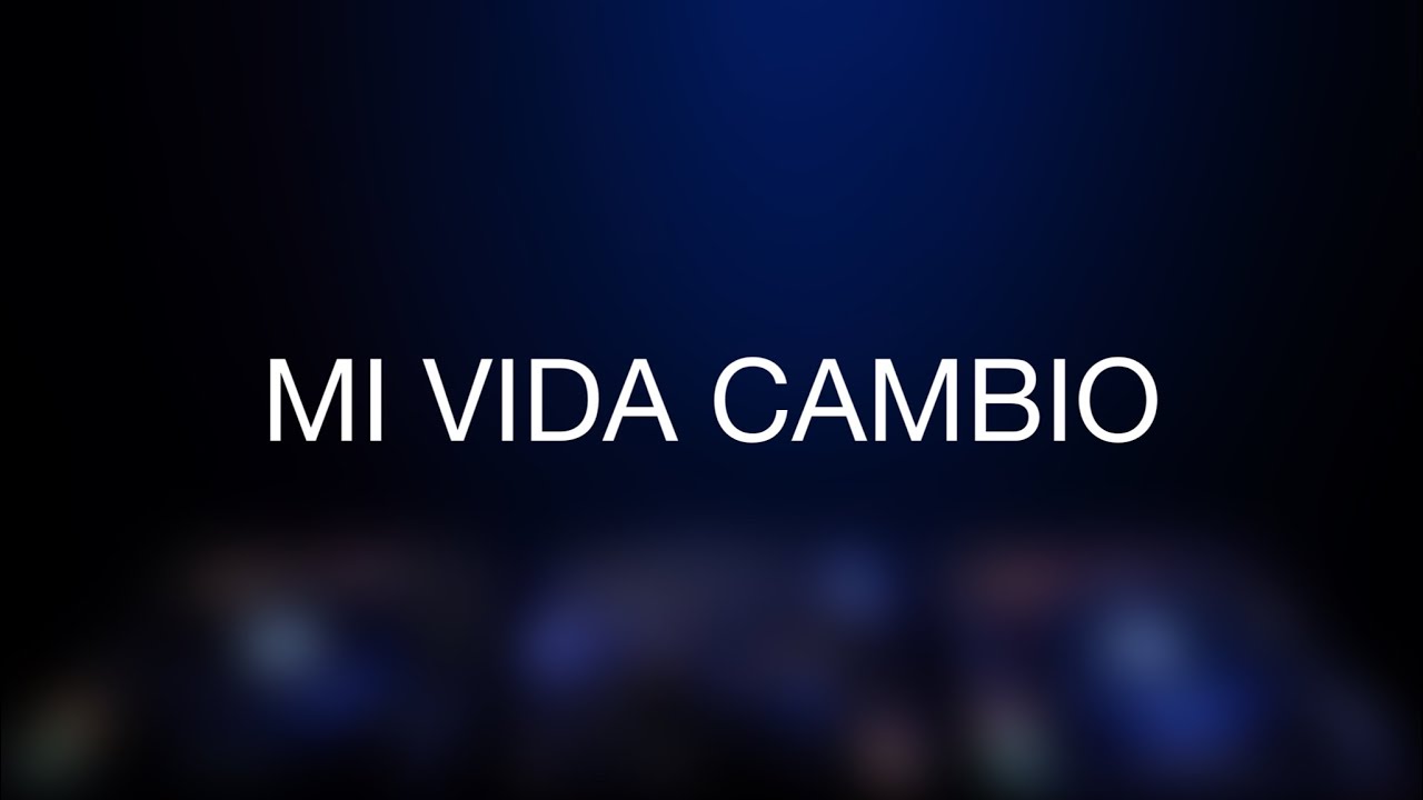 Mi vida cambio Cover