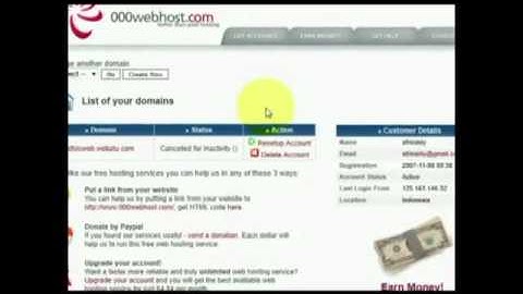 Tutorial 000webhost + FileZilla   YouTube