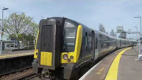SWR class 444 007 leaving Poole
