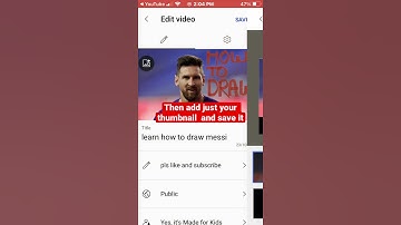 How to add thumbnail to your video in youtube | super easy 🤜🤛