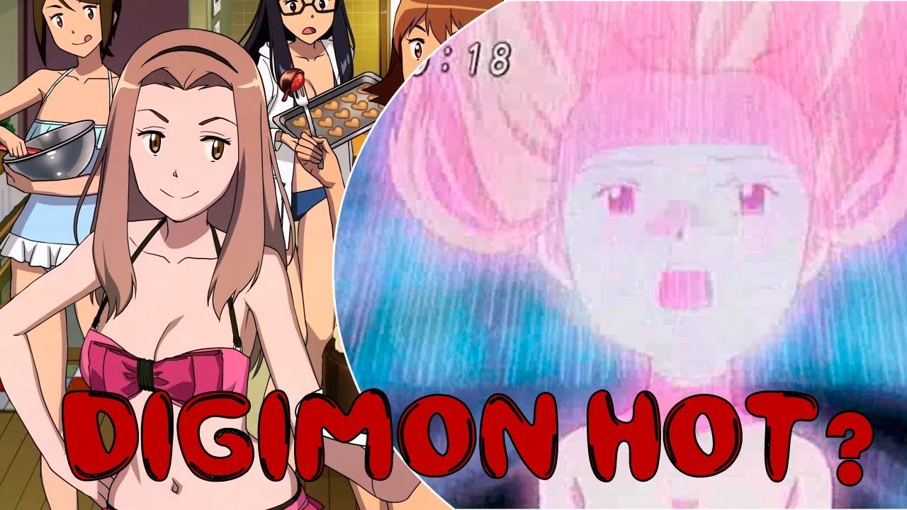 Humor, Gomito, digimon, momentos hot digimon, digimon hot moments, chicas d...