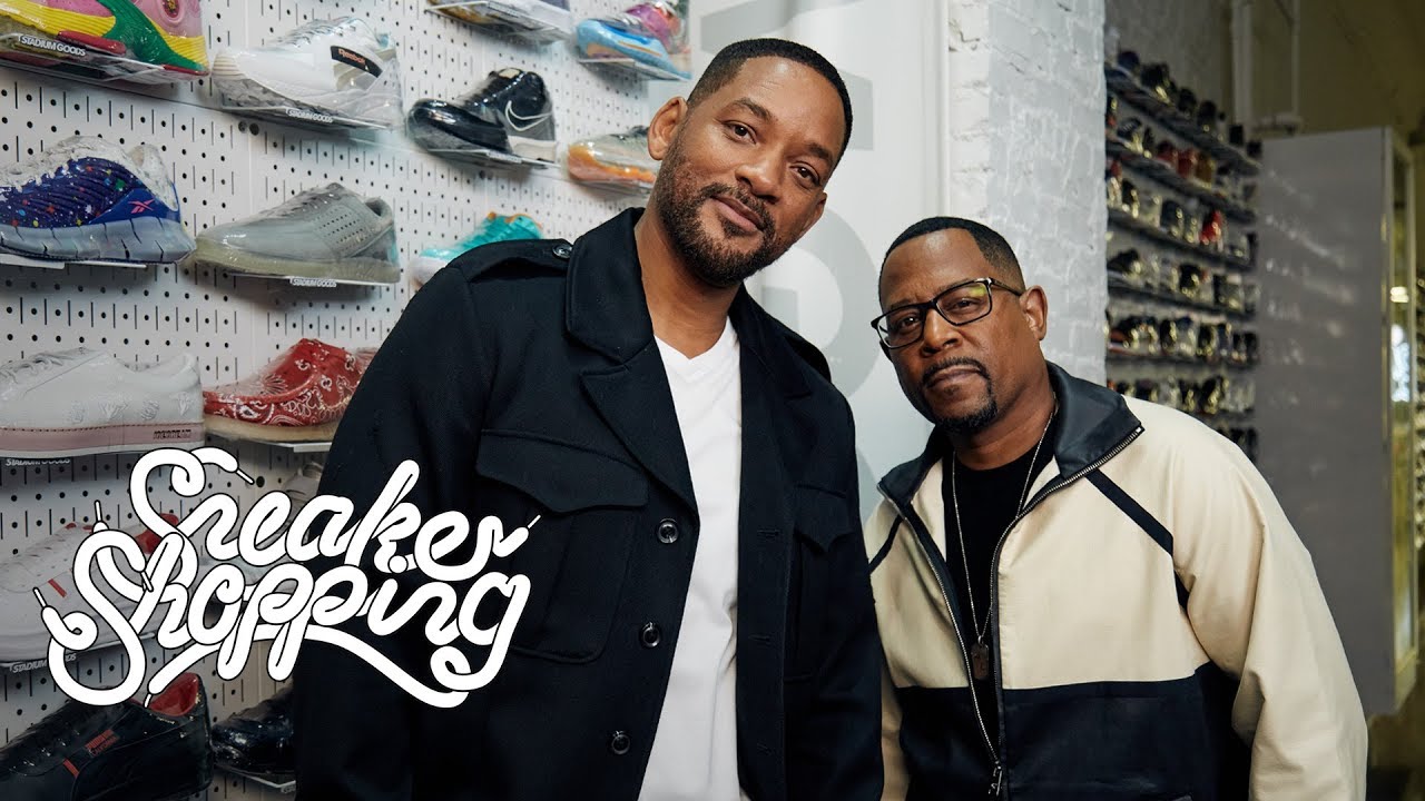 Will Smith And Martin Lawrence Go Sneaker Shopping With Complex