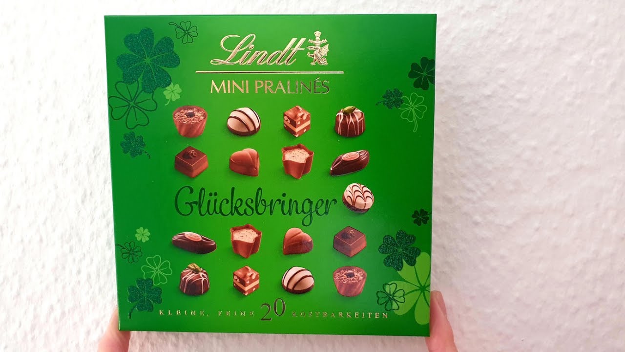 Unboxing chocolates Lindt Mini Pralines YouTube