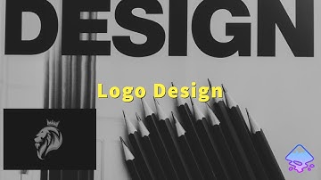 Logo design | Inkscape | Lion logo