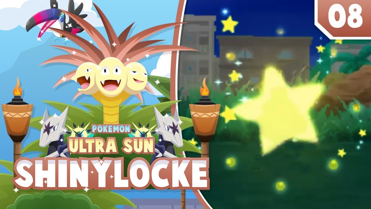 OUR NEWEST SHINY! Pokemon Ultra Sun and Moon ShinyLocke Let's Play w/ aDrive! Ep 8