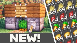 The EASIEST Nano Crop Farm for Minecraft 26.2/1.21+ - Infinite Crops!