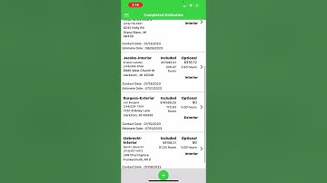 Navigating the App in Paint Estimator Pro
