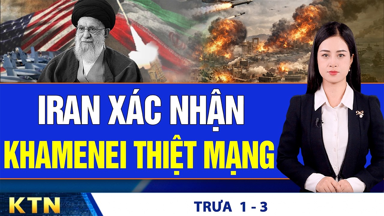 TRƯA 1/3: Tin nóng chiến sự Trung Đông: Mỹ -I srael thắng lớn, Iran thiệt hại nặng nề