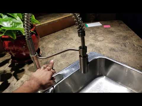 My Product Review Danze Jasper Kitchen Faucet Youtube