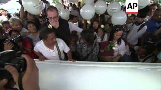 Cremation of transgender Filipino as US agrees handover Marine suspect in killing Cremation of transgender Filipino as US agrees handover Marine suspect in killing