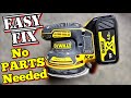 DO NOT replace these Dewalt sanders, you can easily fix these yourself, This is how to do it. 