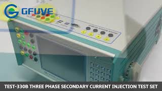 High Accuracy 3-Phase Secondary Current Injection Tester TEST-330B