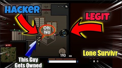 Surviv.io 50v50 Lone Survivr - Killing A Hacker