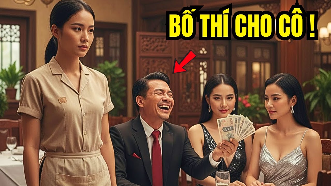 Triệu Phú Cười Nhạo Cô Phục Vụ – Không Ngờ Cô Giao Tiếp Trôi Chảy 5 Thứ Tiếng Khiến Cả Phòng Sững Sờ