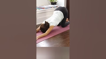 Stretch Your Spine in 20 Seconds | Puppy Pose for Instant Relief! #stretch