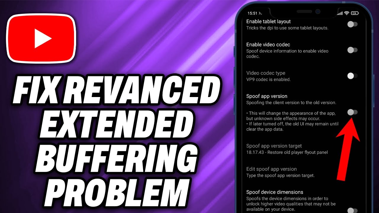 How To Fix YouTube Revanced Extended Buffering Problem - Quick Help ...