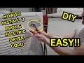 How to Install a 3 Prong Dryer Cord on an Electric Dryer