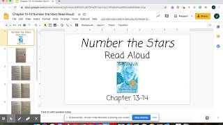 Number the Stars: Chapter 13 & 14 Read Aloud