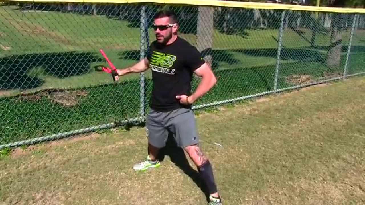 Wide Stance Anti-Rotation Chop | Area Code Baseball Training - YouTube