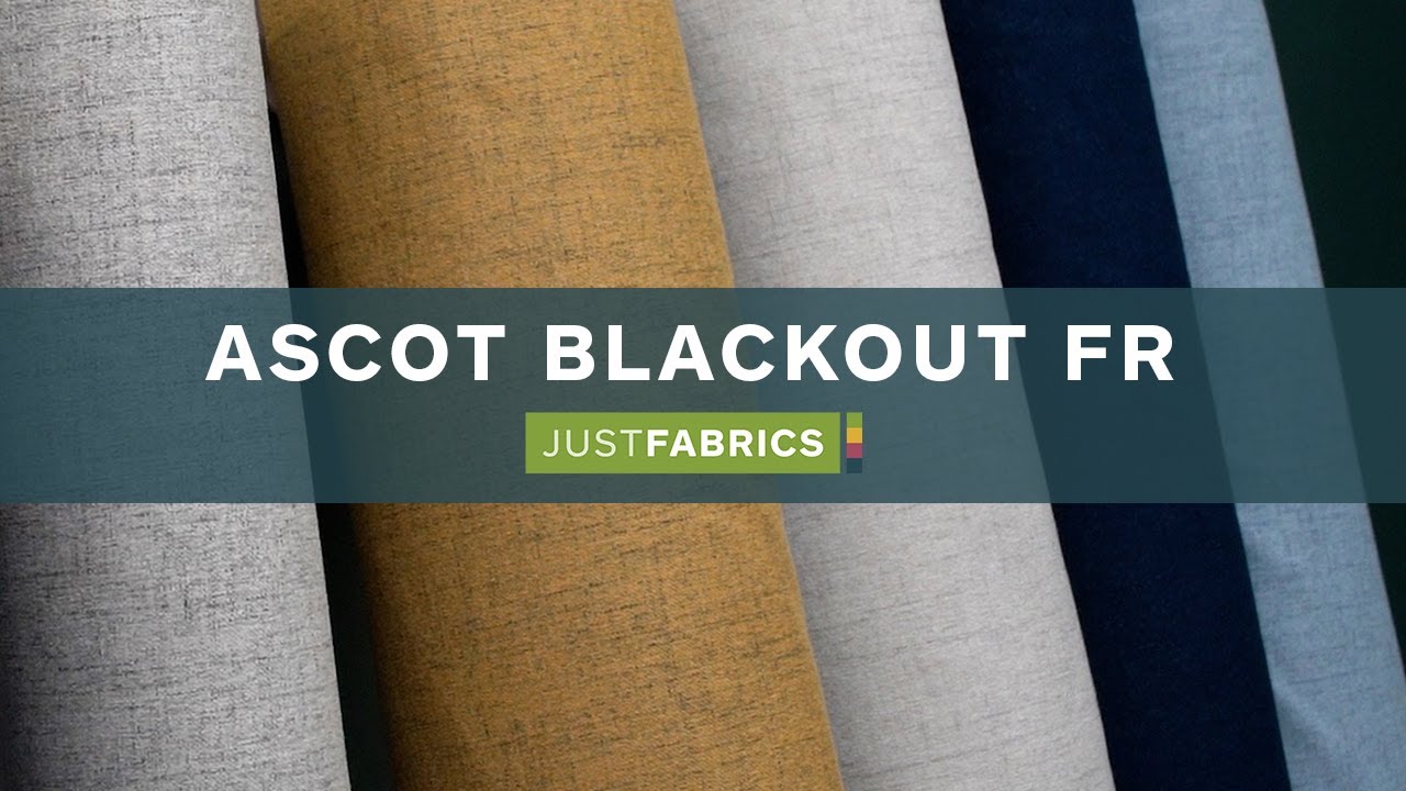 Ascot Blackout FR | Just Fabrics