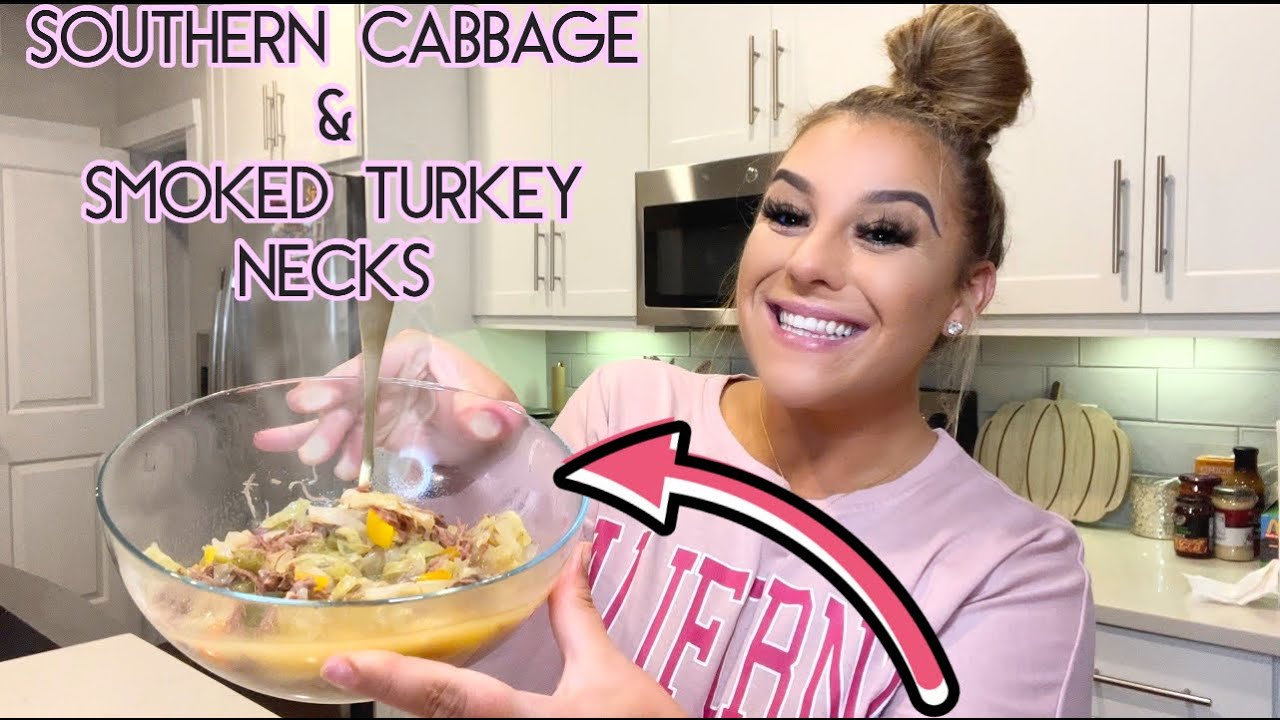 Following Bloveslife Southern Cabbage And Smoked Turkey Necks Recipe🥘🧑