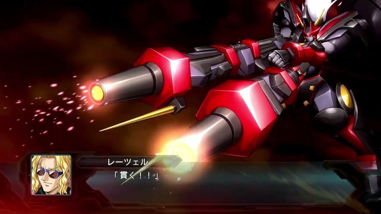 スパロボOG】アウセンザイター（声：稲田徹） ‐戦闘アニメ - YouTube