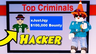 Found a Crazy Auto Robbing HACKER and .. (Roblox Jailbreak) 