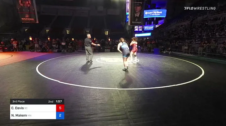 152 Lbs 3rd Place - Amarisa Manuel, Michigan Vs El...