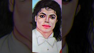 MICHEL JACKSON COLOUR PENCIL DRAWING || SIMPLE DRAWING || KING OF POP || 2024 || SIMPLE DRAWING