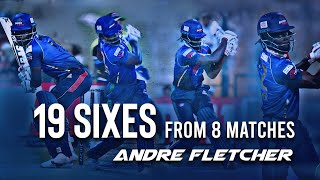Going...Going...Gone!!! Spicy hitting by Andre Fletcher! 19 sixes from 8 matches I Abu Dhabi T10