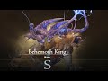 Final Fantasy 16 - Behemoth King Boss Fight (Rank S Hunt)