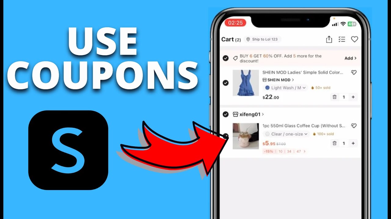 How to Use Coupons on Shein YouTube