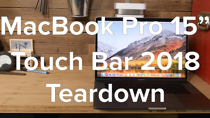 MacBook Pro 15" Touch Bar 2018 Teardown! - 天天要聞