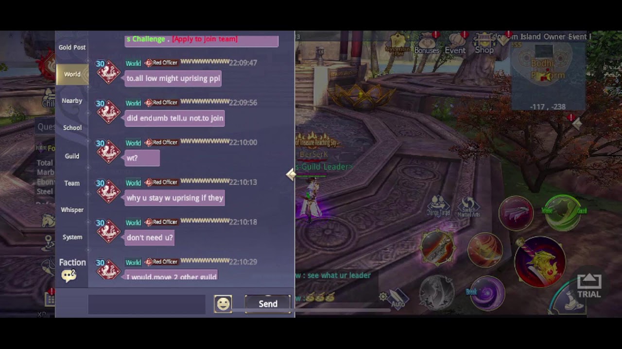 Sword Of Shadows LIVE: School War (First Test)