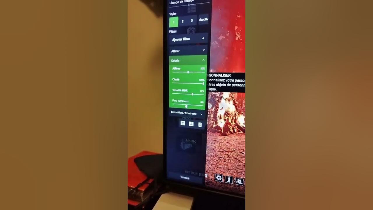 Filtre NVIDIA sur DBD - YouTube