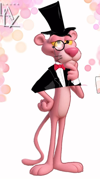 Pink Panther Gentleman Transformation | Fun Art Short