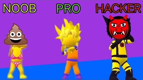 NOOB vs PRO vs HACKER in Smasher.io