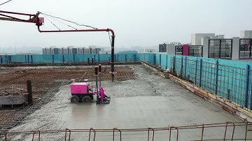 DERUTU Intelligent follow-up cloth machine + ground leveling robot collaborative operation